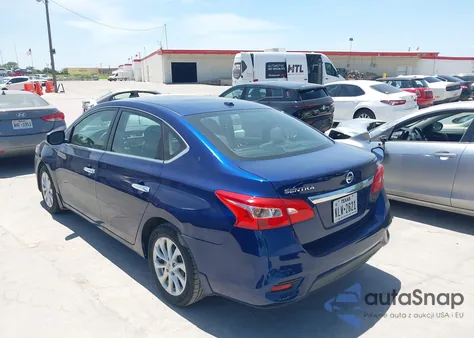 2018 Nissan Sentra Sv z USA, uszkodzony, nr VIN 3N1AB7AP8JY216188